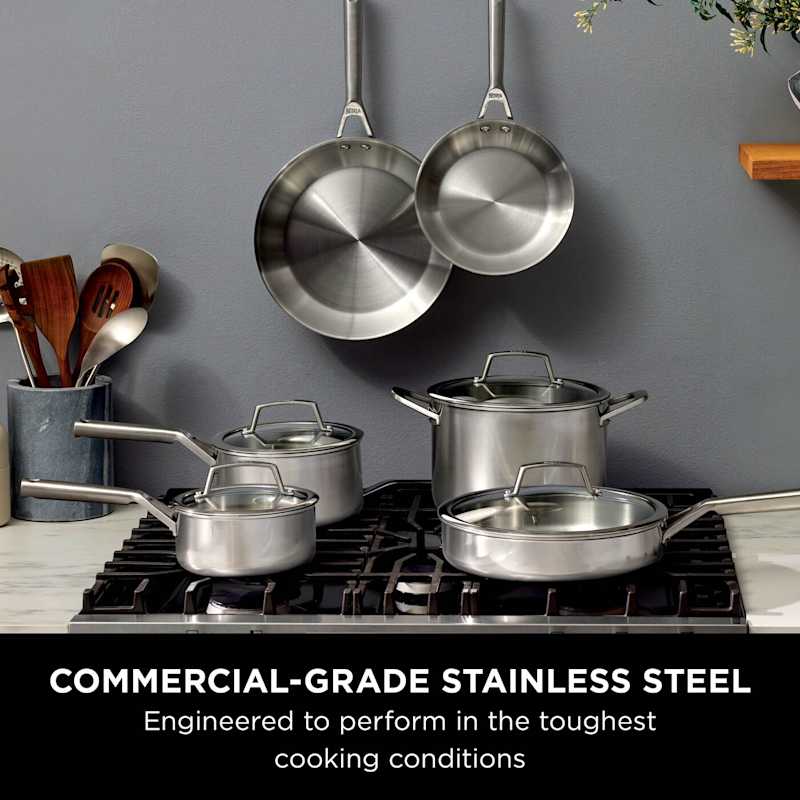 Ninja EverClad Stainless Steel 24cm Frying Pan C90024EUI